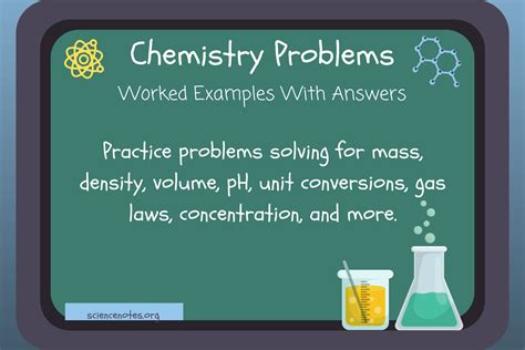 Chemistry Problems With Answers - Science Notes and Projects