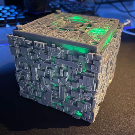 3d Printable Borg Cube Raspberry Pi 4 Case By Nathan