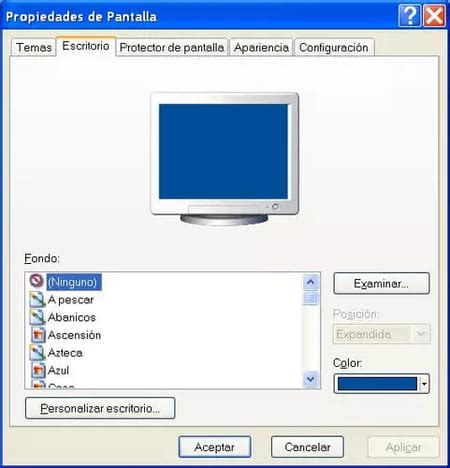 C Mo Cambiar El Fondo De Pantalla En Windows Xp