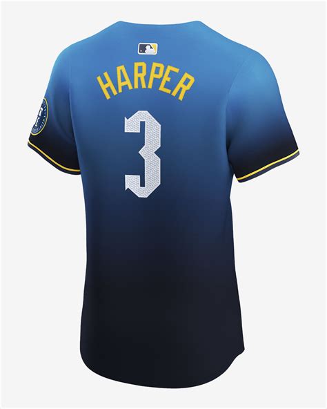 Jersey Nike Dri Fit Adv De La Mlb Elite Para Hombre Bryce Harper