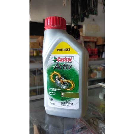 Jual Castrol Active 2T Low Smoke Oli Samping 700ML Shopee Indonesia