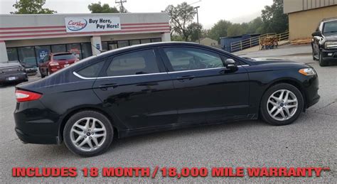 Pre Owned 2016 Ford Fusion Se Sedan 4 4d Sedan S4438 In Joplin Carhop