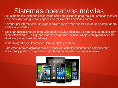 Sistemas Operativos M Viles Ppt