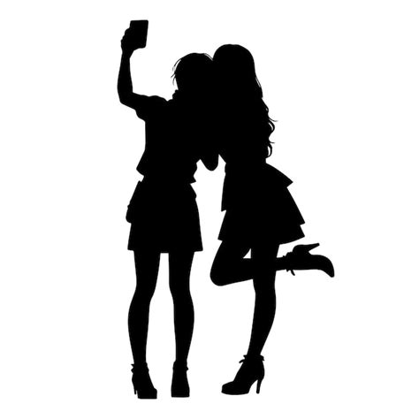 Images de Silhouette Jeune Fille Téléchargement gratuit sur Freepik