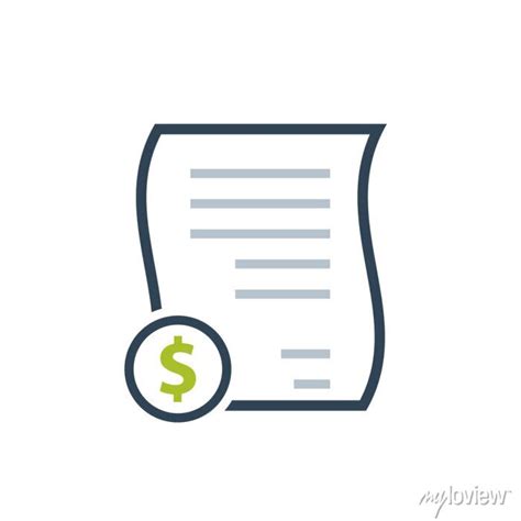 Vector Invoice Icon Stock Clipart Royalty Free Freeimages Clip