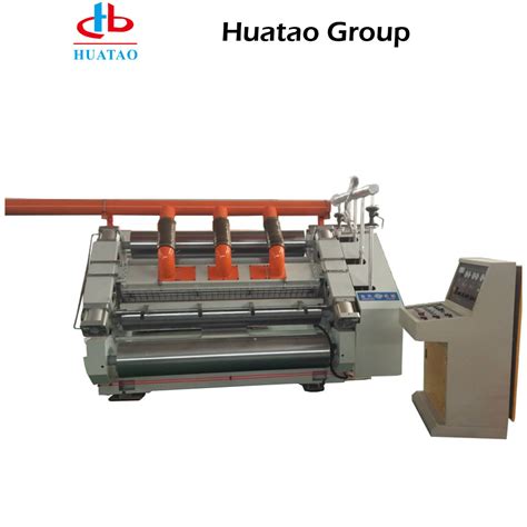 Stainless Steel Corrugated Cardboard Production Line B Flute Single