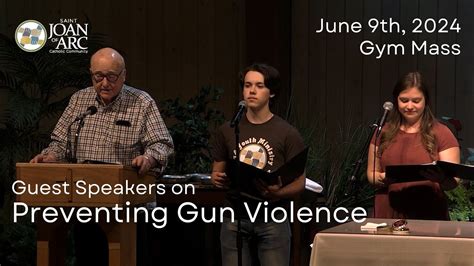 Guest Speakers On Preventing Gun Violence Youtube