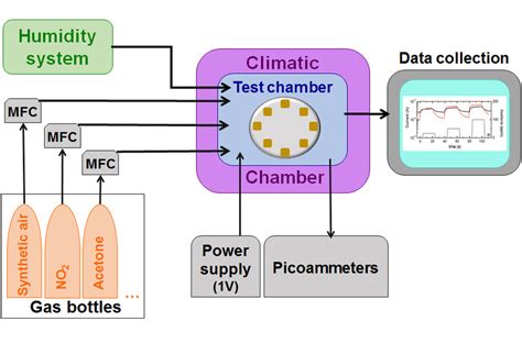 Schematic Diagram Of Gas Sensing Setup Download Scientific Diagram