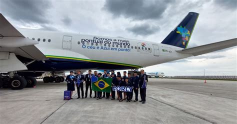 Azul Inaugura Voos Para Paris Saindo De Viracopos