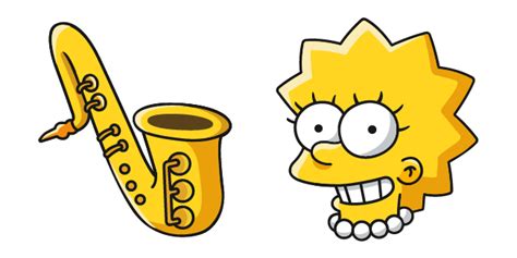 Lisa Simpson Saxophone