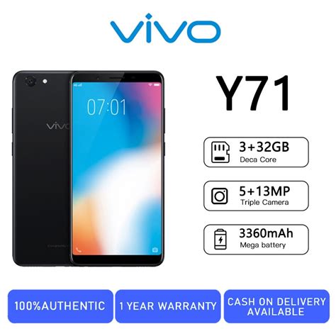 Vivo Y Face Id Full Screen Inch Cellphone Gb Ram Gb Rom Hd