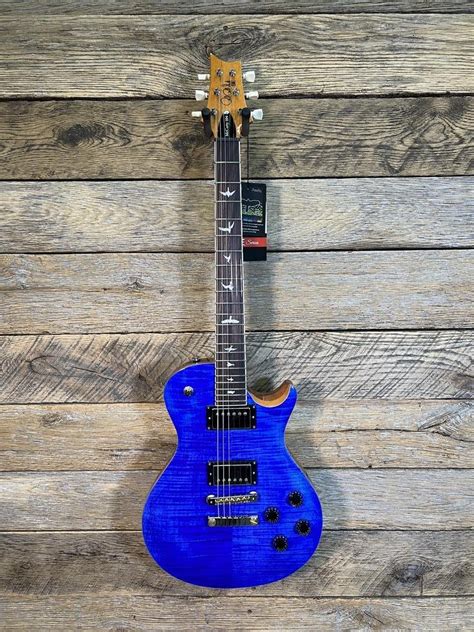 Prs Se Mccarty 594 Single Cut Faded Blue Wbag 825362145240