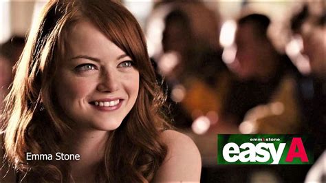 Emma Stone Is Sexy Silk In Easy A Movie Music Romance Youtube