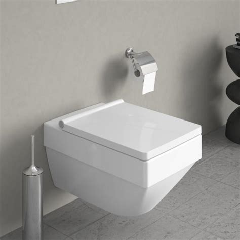 Duravit Vero Air Wall Mounted Toilet With Toilet Seat White