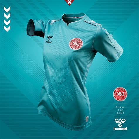 Camisetas Hummel de Dinamarca 2019 Fútbol Femenino