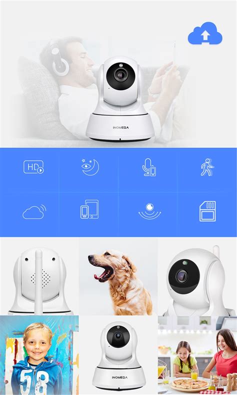 INQMEGA Облако IP камера Wi-Fi cam сетевая камера системы скрытого ...