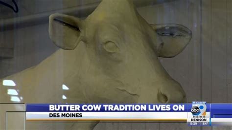 Iowa State Fairs Butter Cow Tradition Lives On