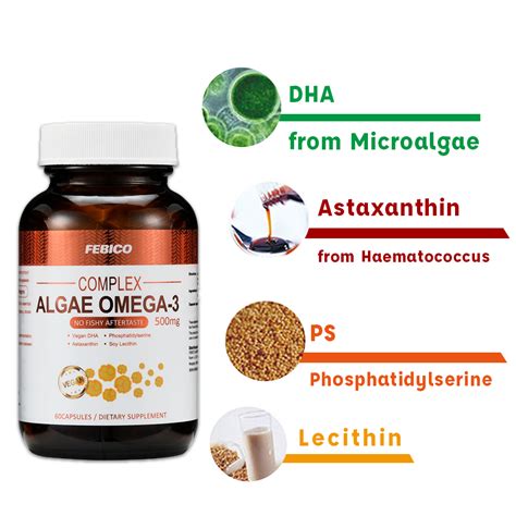 DHA Omega-3 Algae Oil Capsules Microalgae Based Product Supplier | Far ...