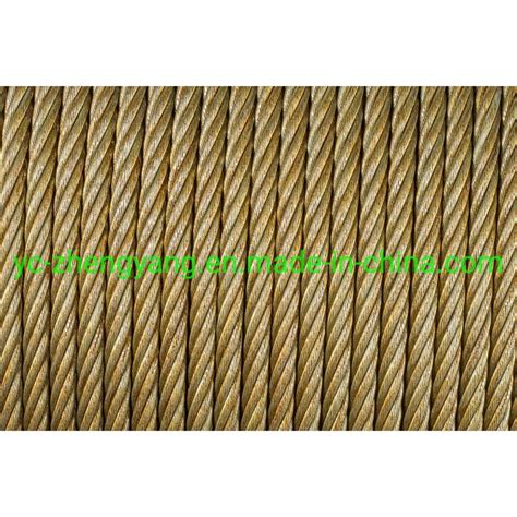 19X7 Ungalvanized Steel Cable Wire Rope Cable De Acero China 19X7