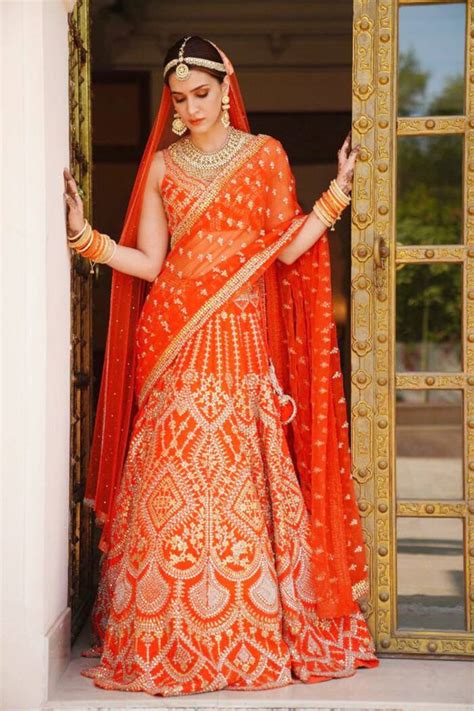 Kriti Sanon Looks Majestic In Orange Bridal Look For Her Film Hum Do