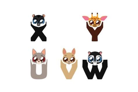 Animal Fonts Collection Graphic by miliartostudio · Creative Fabrica