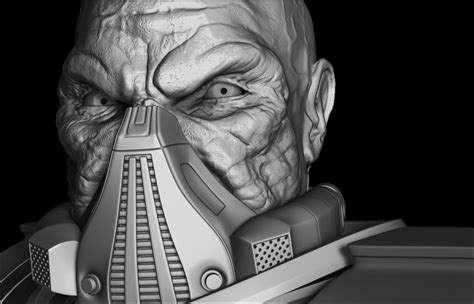 3d Zbrush Sculptures On Behance