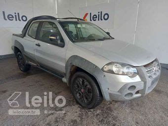 Leil O De Carro Fiat Strada Adventure Cabine Dupla Flex Prata