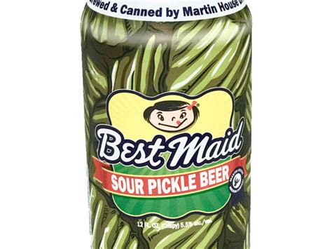 Best Maid Pickle Beer from Martin House Brewing Company