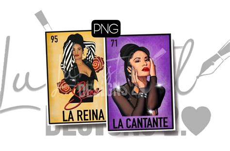 Selena Limited Time Only Png File Loteria Card Digital Etsy