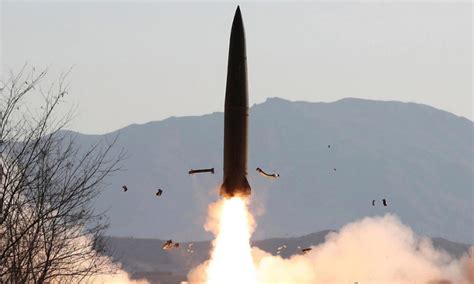 N Korea Fires 2 Missiles From Pyongyang Airfield Seoul Telugu Bullet