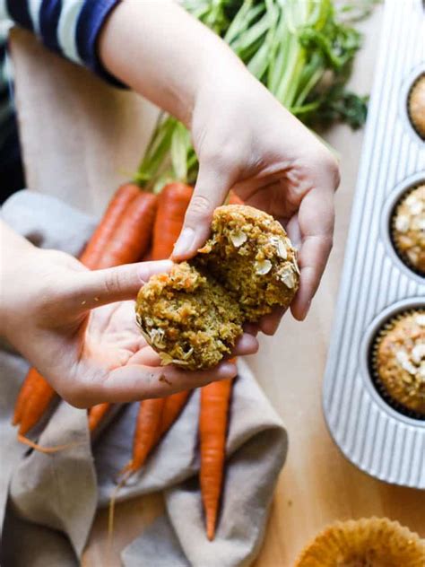 Carrot Oat Muffins Simple Sundays Kitchen Confidante®