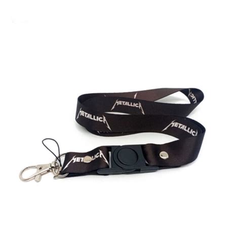 Jual Tali Lanyard Metalica Gantungan Id Card Lanyard Gantungan Vape