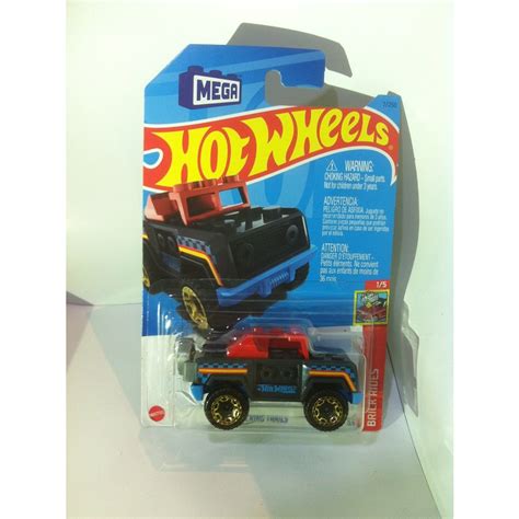 Hot Wheels 2023 Brick Rides Mini Collection 1 Bricking Trails Dark Gray By MATTEL Shopee