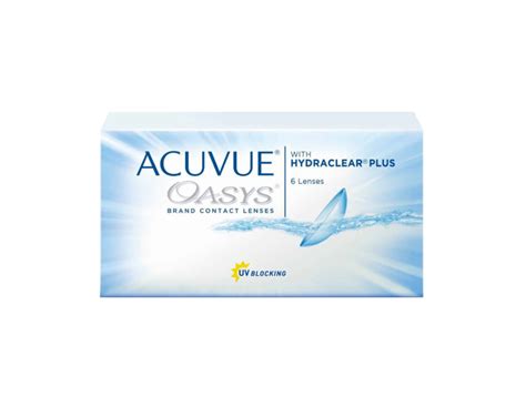 Acuvue Oasys Con Hydraclear Plus › Lens