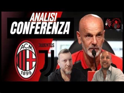 Speciale Live Milanista Analisi Conferenza Stampa Mr Pioli