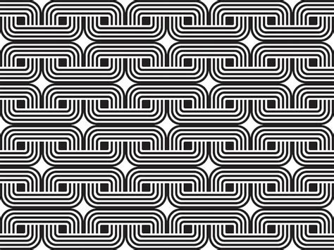 Premium Vector | Seamless pattern black and white stripes vector design