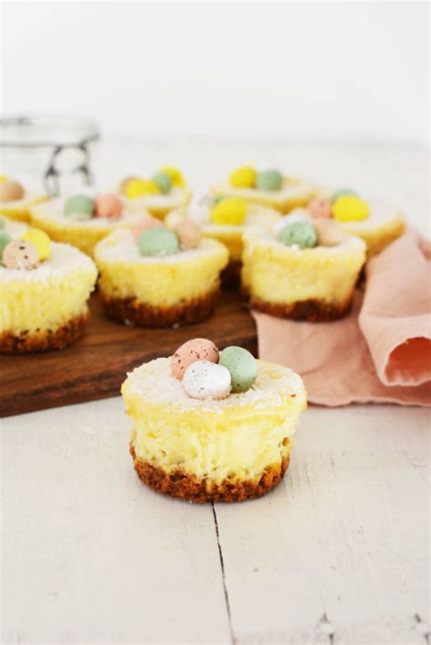 Recept Schattige Mini Cheesecakejes Voor Pasen