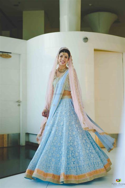 The Prettiest Pastel Colour Combos We Spotted In Lehengas Wedmegood