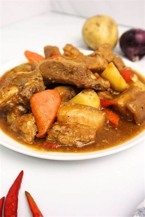 Pork Caldereta - Pinoy Family Recipes