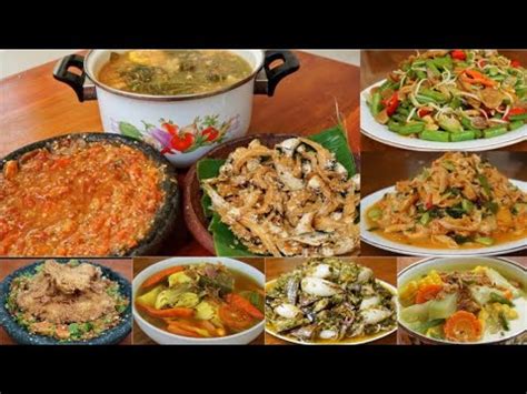 Inspirasi Masakan Ribuan Untuk Seminggu Youtube