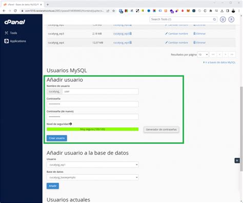 Cómo Crear Una Base De Datos Mysql Mariadb En Cpanel