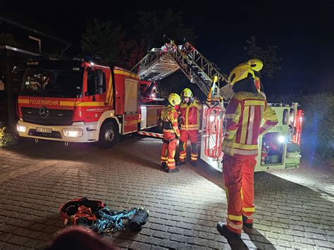 Piepsen auf dem Dach Feuerwehr Lüneburg