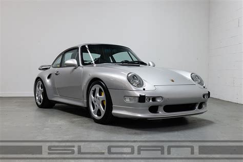 1997 993 Turbo S Arctic Silverblack 45488 Miles Sloan Motor Cars