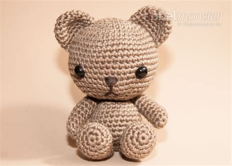 Bären Häkeln Anleitung Kostenlos Bar Hakeln Amigurumi Teddybar Hakeln