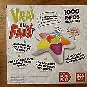 Bandai Jeu Vrai Ou Faux Ans Amazon Fr Jeux Et Jouets