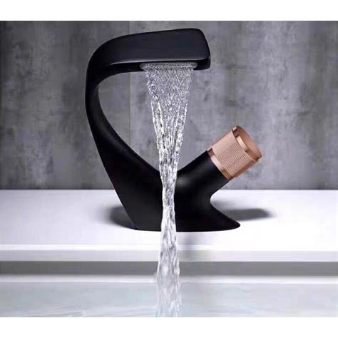 Robinet De Lavabo Cascade Robinet De Lavabo De Luxe Lumi Re Chaude Et