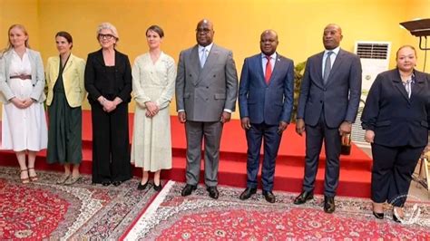 RDC DIPLOMATIE Trois nouveaux ambassadeurs sont accrédités ACS GROUPE