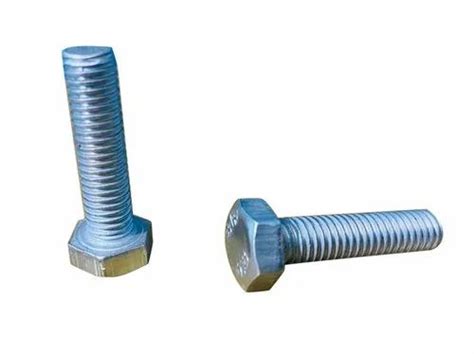 Hexagonal Full Thread Stainless Steel Hex Bolt Grade Size Mm