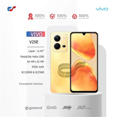 Jual Vivo V25E 8 128GB MediaTek Helio G9 4500 MAh Fast Charging 44W