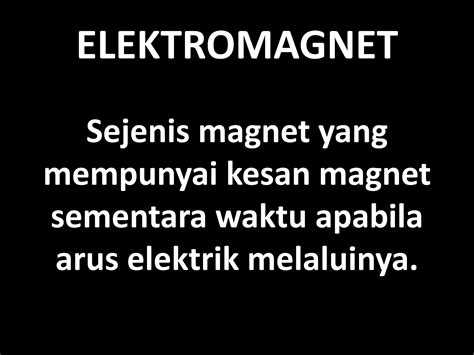 Bab 7 Keelektrikan And Kemagnetan Ppt